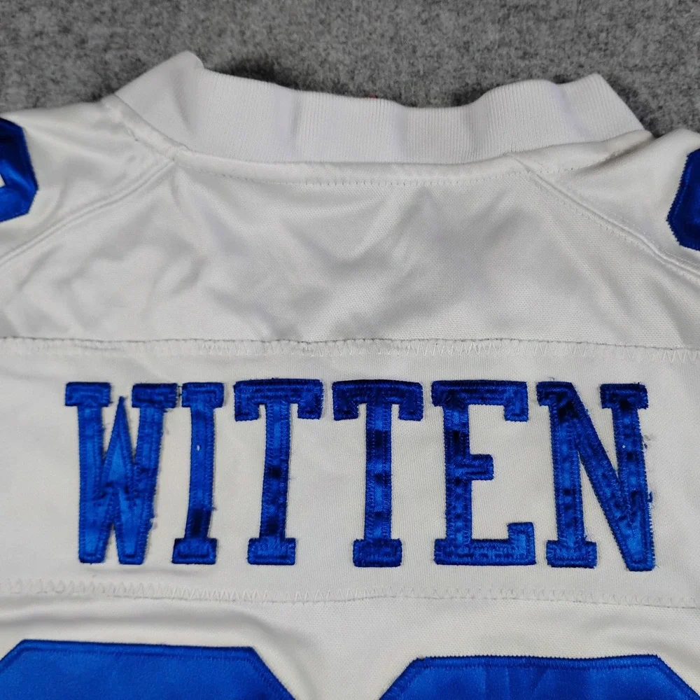 Nike Dallas Cowboys Jason Witten 82 NFL On Field Jersey White Mens XL